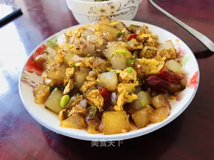 Fried powder