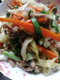 Pepper pickles and veggies