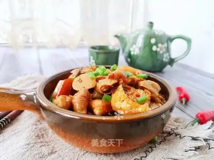 Sour sauce, tofu intestines