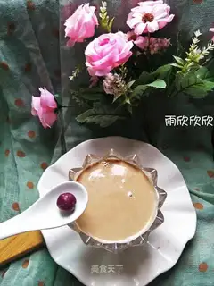 Homemade pearl tea