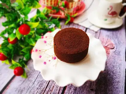 Too soft-hearted cocoa cake