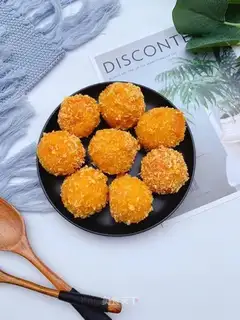 Spam cheese and potatoes