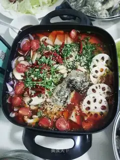 Boiled fish
