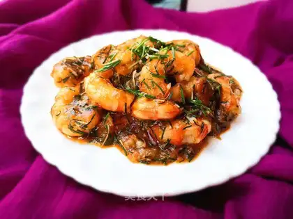 Garlic shrimp