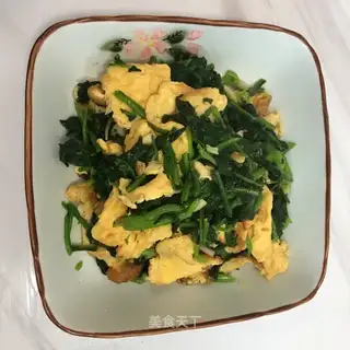 Eggs and spinach