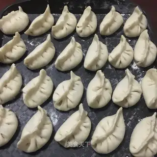 oatmeal mushroom pork dumplings