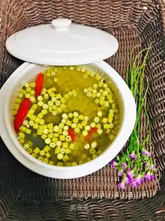 Fast homemade soybeans
