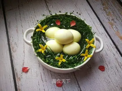 I'll cook the eggs with veggies