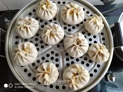 Watermelon leather pork buns