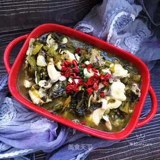 Home-cooked vegetables
