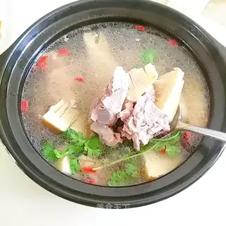 Spring chop soup