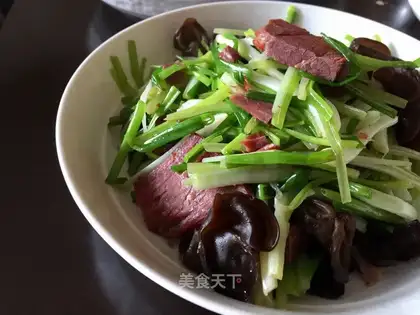 Beef fried head