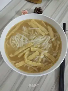 Boiled tofu noodles