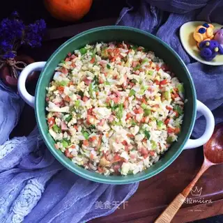 Pepper egg fried rice