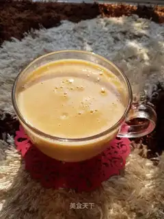 Banana papaya milk