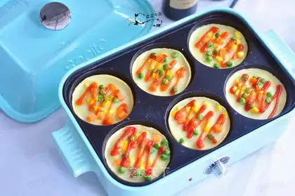 Leafseed vegetable pancakes