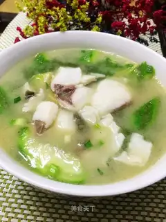 Smelt fish soup