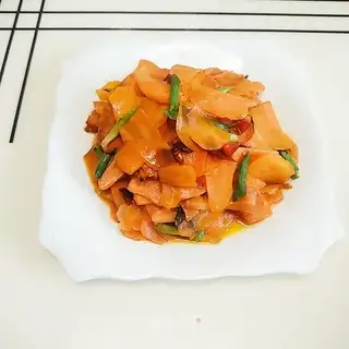Fried carrots