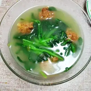 Chicken caterpillar soup