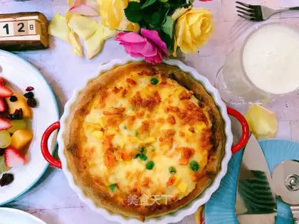 Drian shrimp pizza