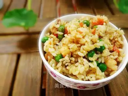 Fresh vegetables and rice