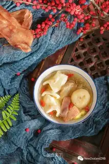 New Zealand gel soup for horseshoe ribs