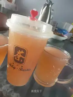 Strawberry apple juice