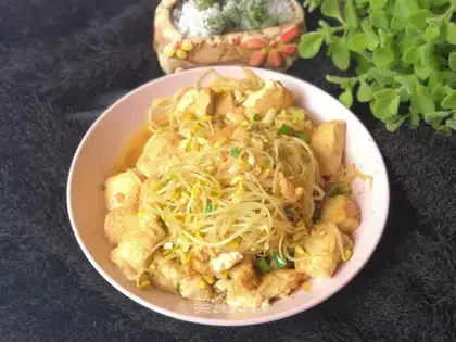 Tofu sprouts