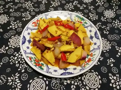 Onion fried chips