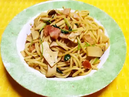 And pasta