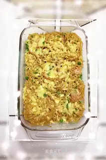 Peas and shrimp and cheese