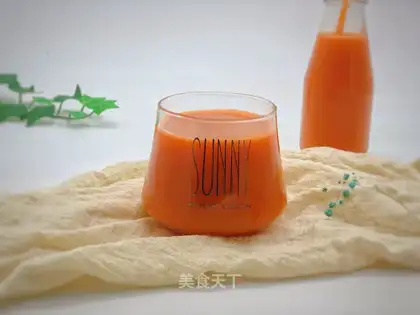 Carrot apple juice