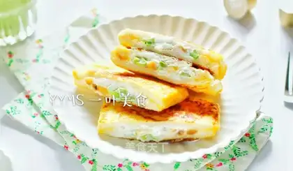 Cream-fruit cream toast