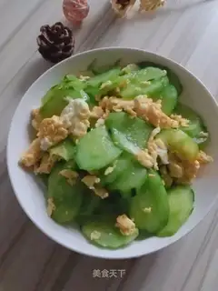 Eggs made from cucumbers