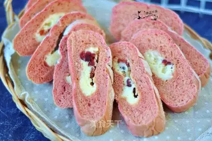Cranberry coconut cheese