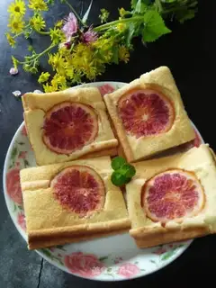 Blood orange cake