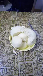 White buns