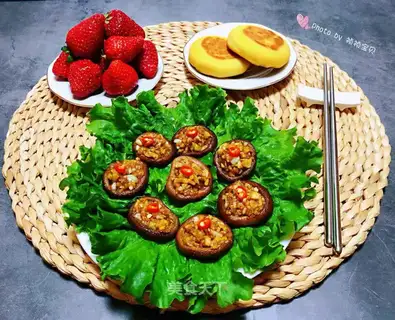 Pelican garlic mushrooms