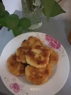 Red potato rice cake