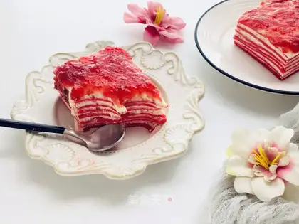 Red velvet strawberries