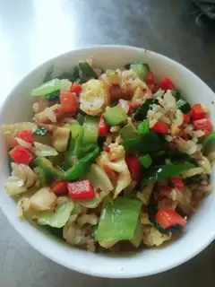 It's time for egg and rice