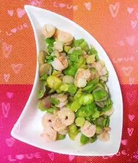 Screeched shrimp