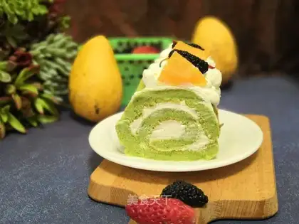 Spinach fruit rolls