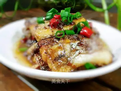 Red-fried fish