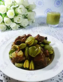 Bean roasted ribs