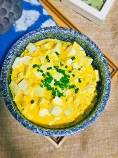 Crab butter tofu
