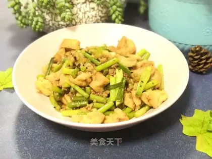 The soy tofu garlic