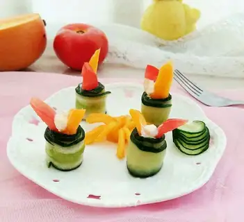 Fruit and vegetable salad