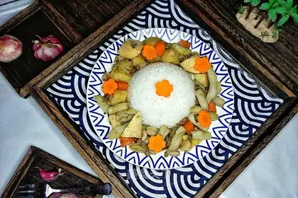 Tasty rice stew
