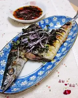 Salted saury